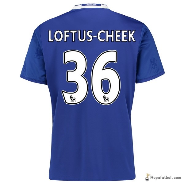 Camiseta Chelsea Replica Primera Ropa Loftus Cheek 2016/17 Azul